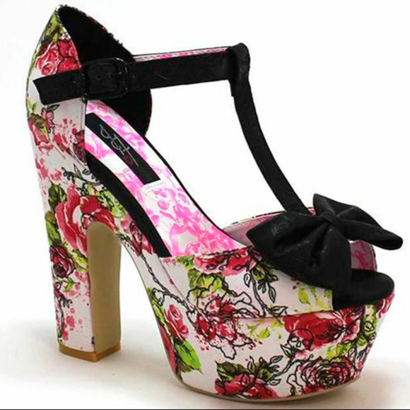 iron fist platform heels